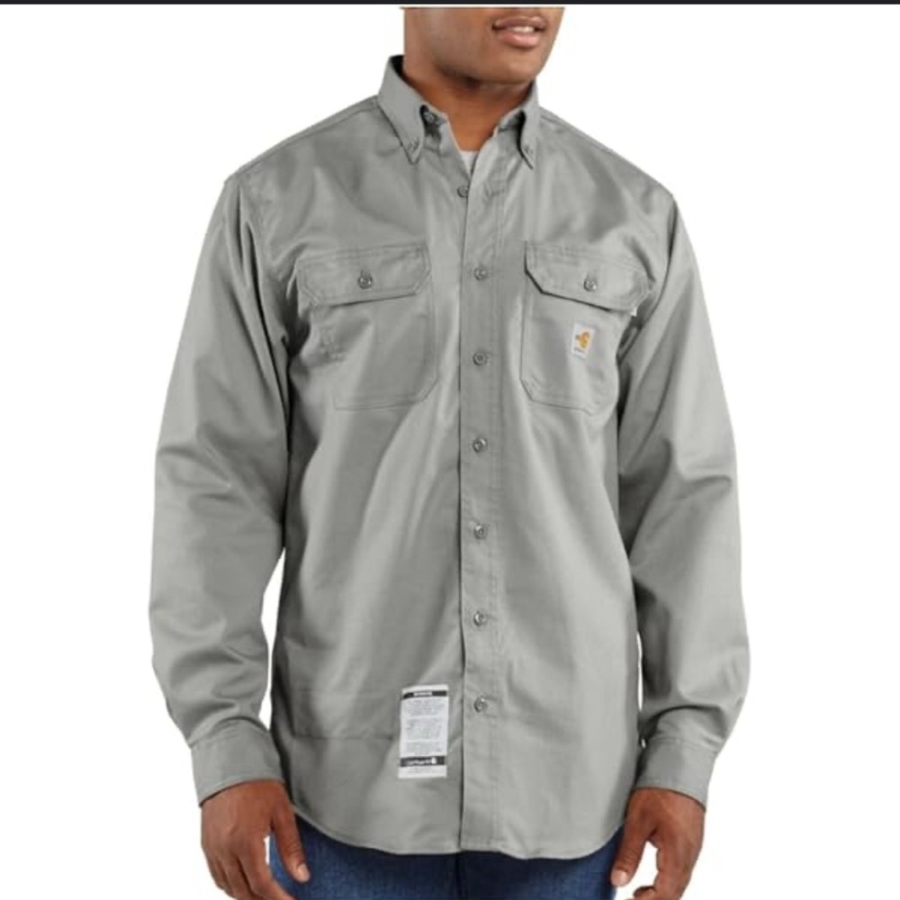 Carhartt FRS160 Flame Classic Twill Resistant Shirt: